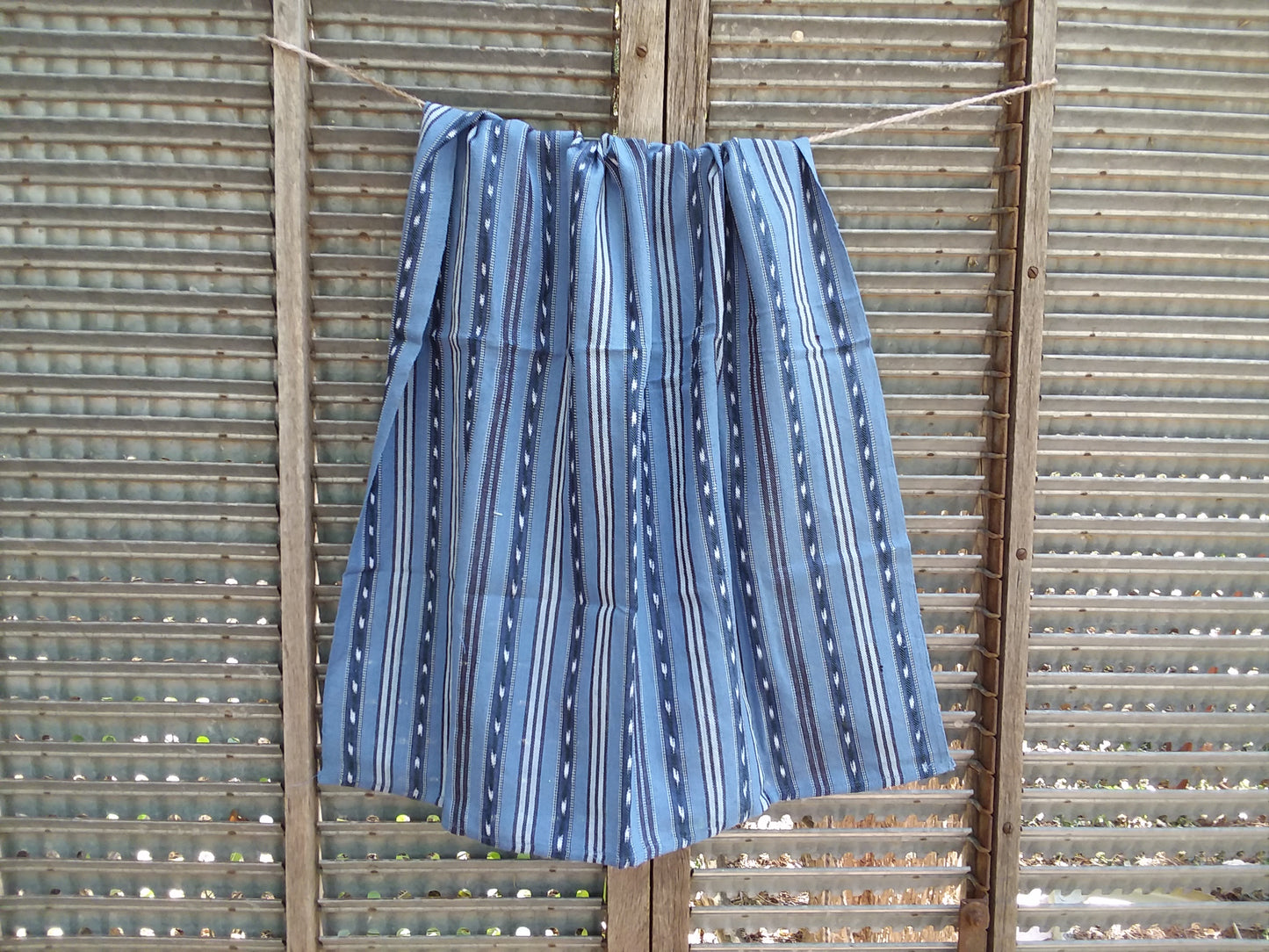 Fair Trade, Blue, Ikat Kitchen Towels, Set 2