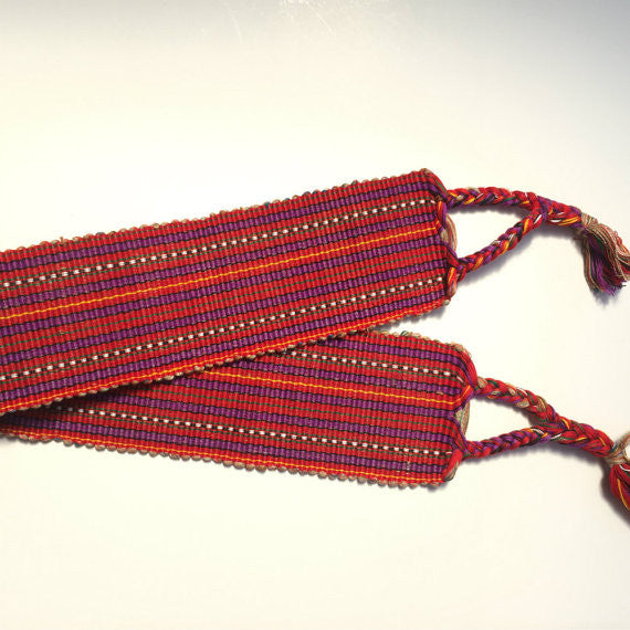 backstrap weaving loom belt