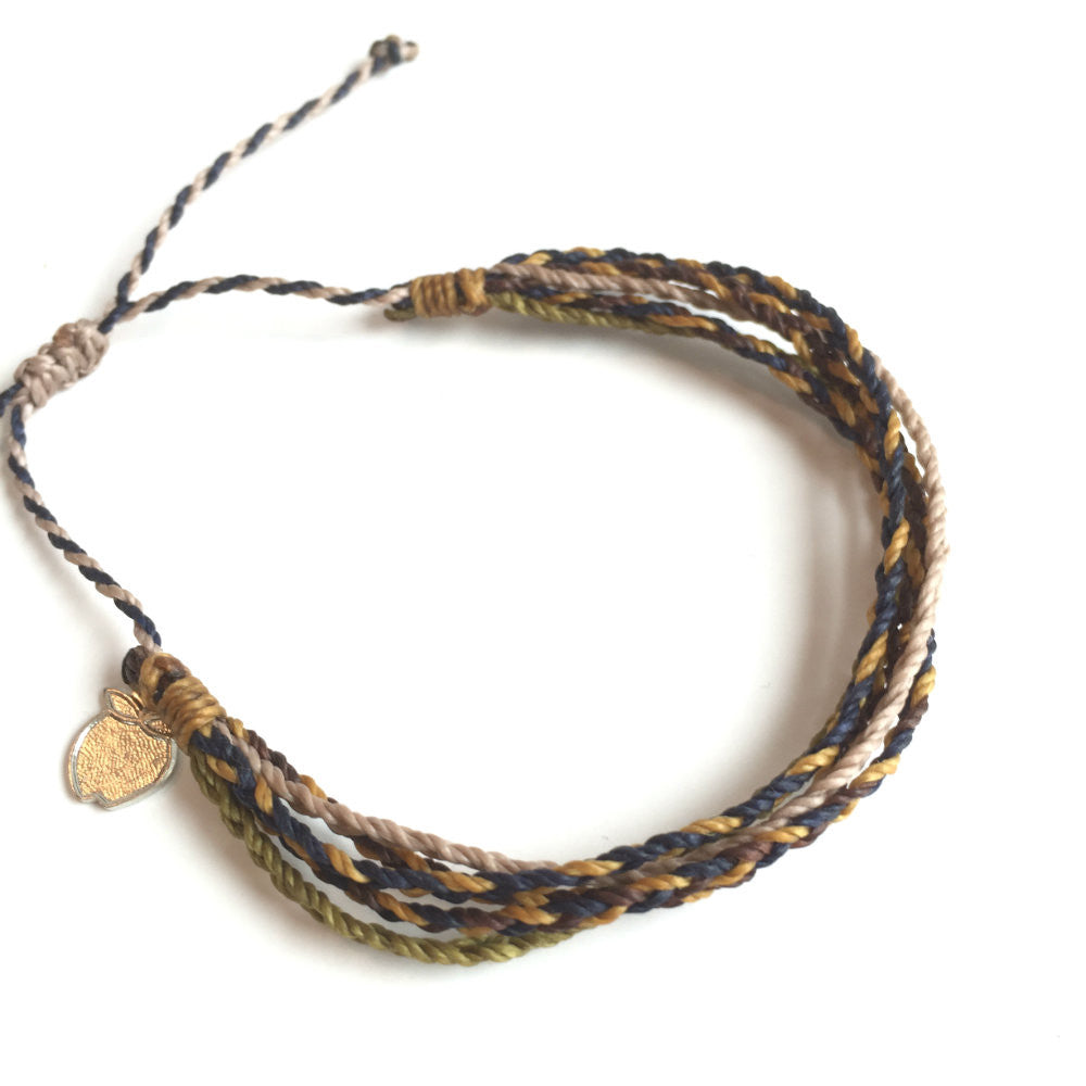 Friendship Bracelet "Mayan Leather" Fair Trade Cause Bracelet