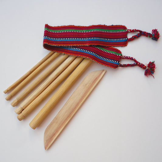 Handcarved Backstrap Loom