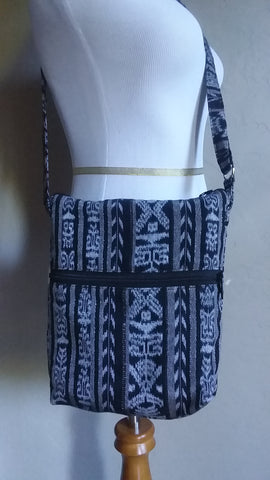 lyUpcycled Long Strap Cross Body Purse, Fair Trade & Eco Friendly