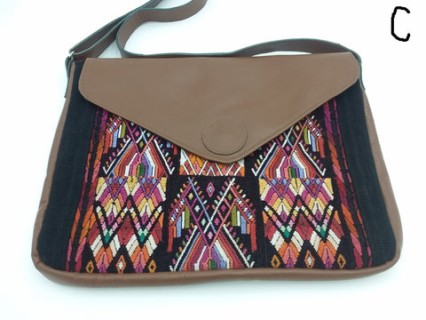 Handmade Guatemalan Huipil Padded Computer Bag Only 1 of each design!