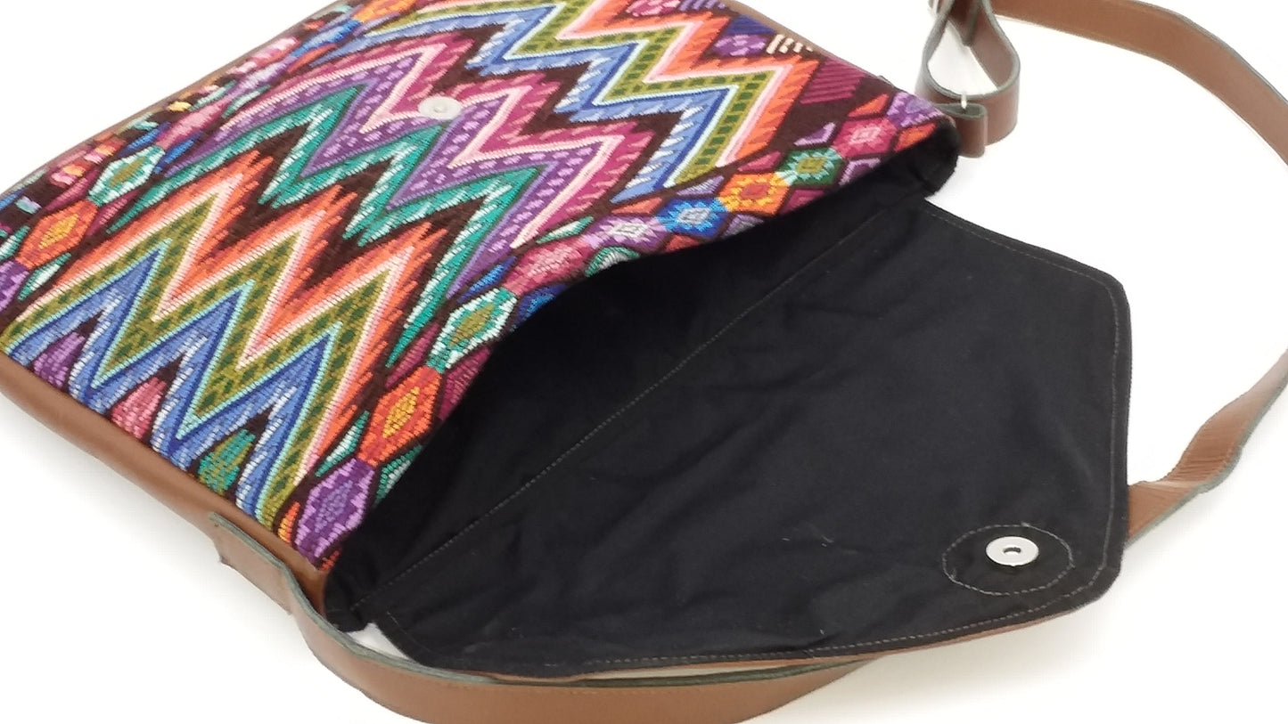 Handmade Guatemalan Huipil Padded Computer Bag