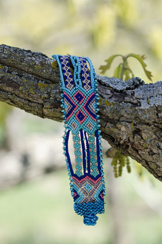 silk thread woven bracelet
