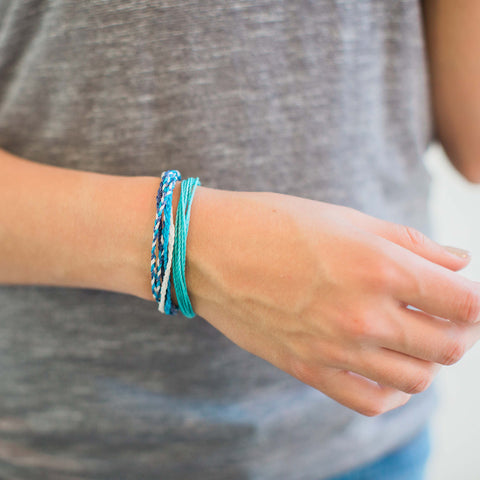 Nautical Blues Ethical Friendship Bracelet, "Bracelets2Educate"