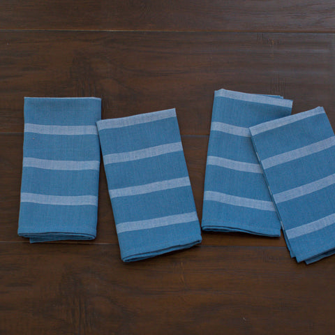 ON SALE Fair Trade, Handwoven Cloth Napkins in Mint. Almost gone.