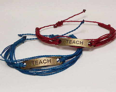 TEACH Fair Trade Bracelet 2 Educate Bracelet for Change
