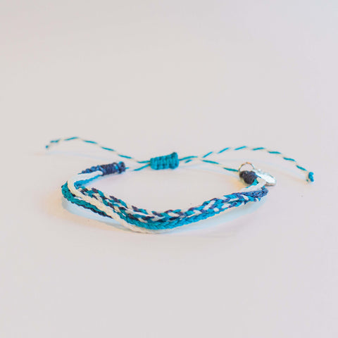 Nautical Blues Ethical Friendship Bracelet, "Bracelets2Educate"