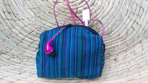 "The Cargador" phone charger case, fair trade, camara charger case, organizer