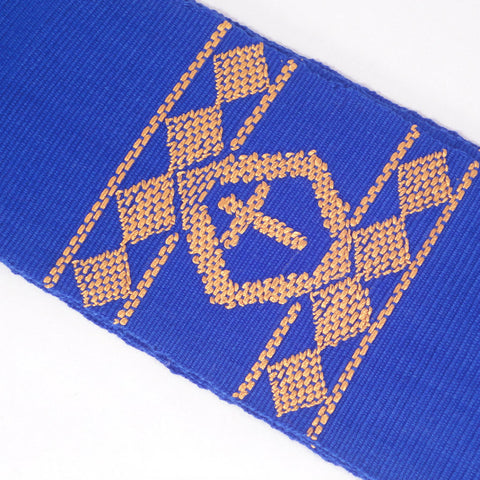Blue Fair Trade Clergy Stole handwoven