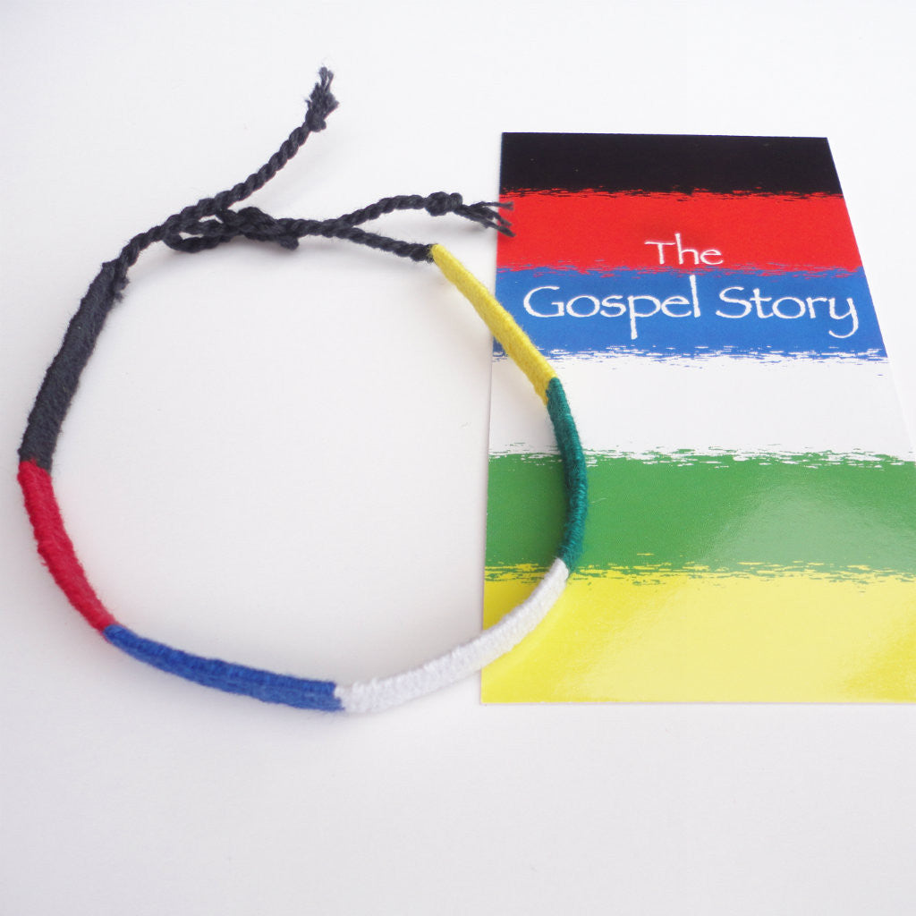 Christian Friendship thread Bracelet, Fair Trade