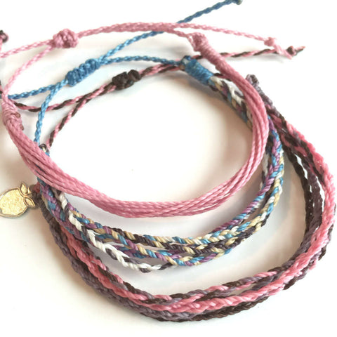 Fair Trade Charity Bracelets, Ethical Fashion Accessories, "Mani Pedi Time"