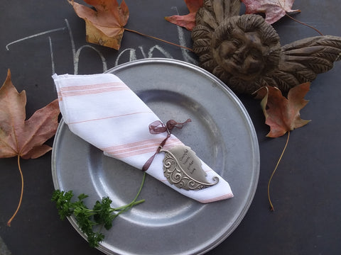 Fall Harvest/Thanksgiving Reusable Cotton Handwoven Napkins