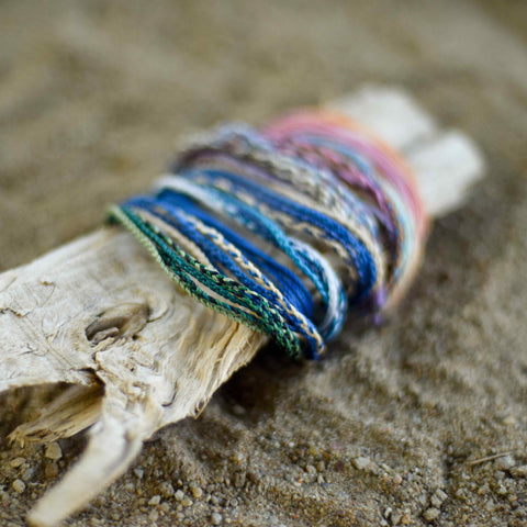 Men's Deep Green Friendship Bracelet, Ethical Fair Trade, "Green With Envy