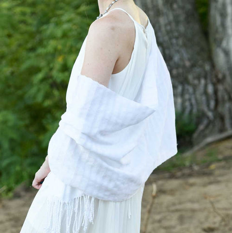 Ethical-fashion-white-shawl-wrap
